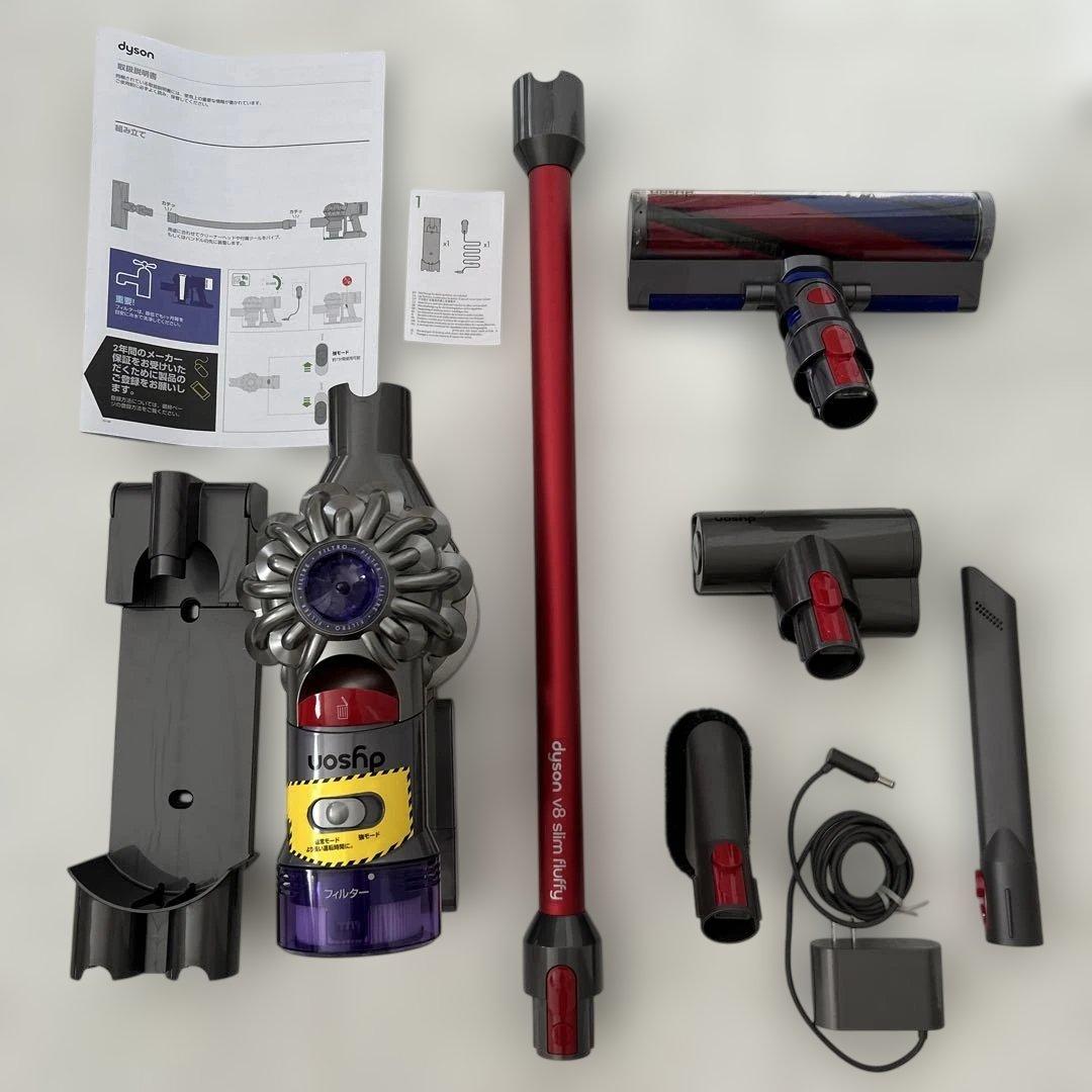 dyson V8 Slim Fluffy 本体　掃除機