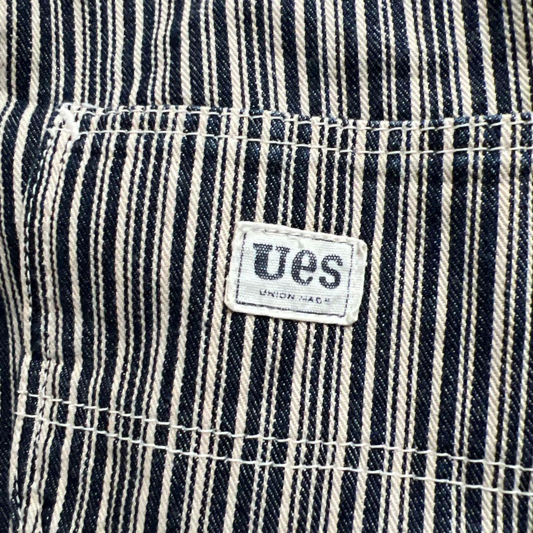 新品未使用✨タグ付き✨UES ペインターパンツ ランダム　ヒッコリーストライプ