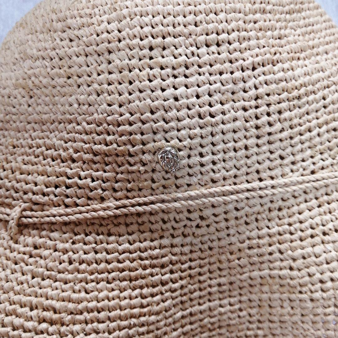 HELEN KAMINSKI　ラフィアハット　リボン付き