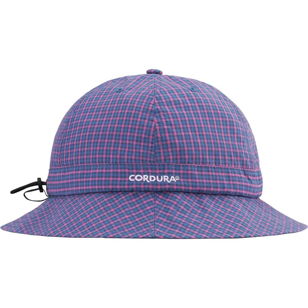 帽子 t.  Supreme Cordura Plaid Bell Hat