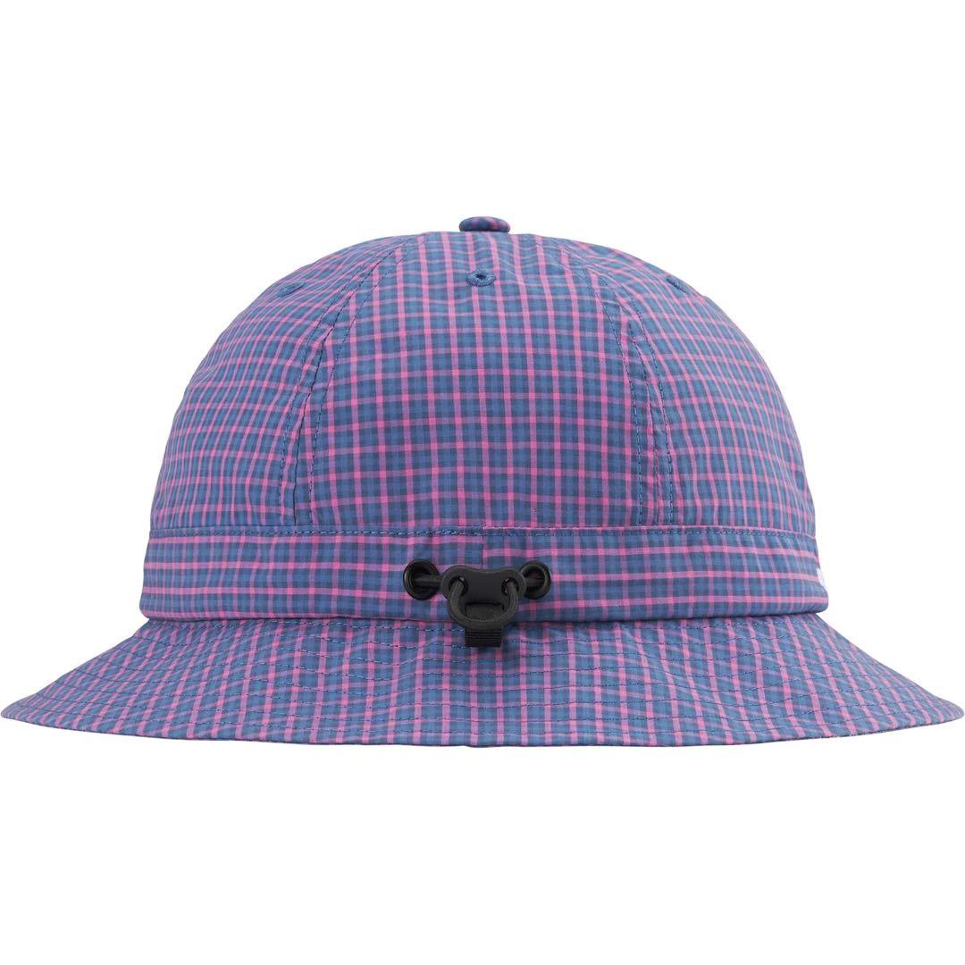 帽子 t.  Supreme Cordura Plaid Bell Hat