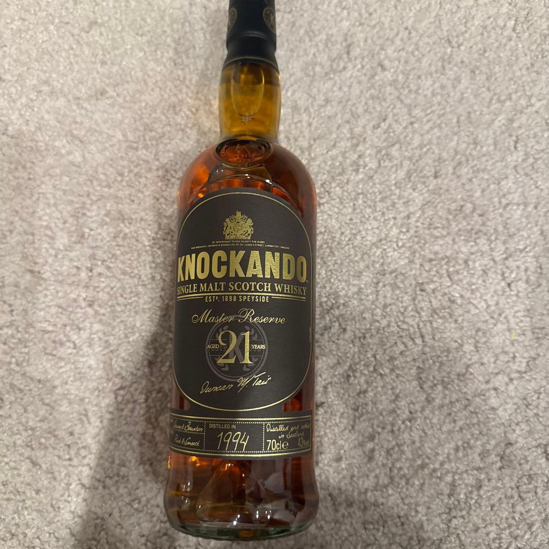 KNOCKANDO 21年 シングルモルトウイスキー 700ml レア