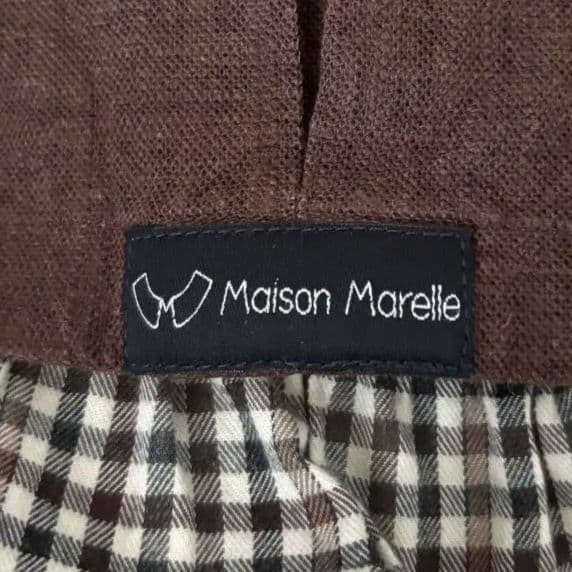 maisonmarelle RomperCAMBON brownロンパース24M