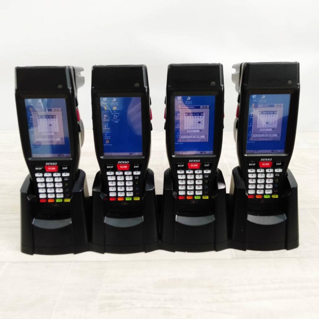 DENSO ハンディターミナル BHT-1281QULWB-CE 4台セット ①