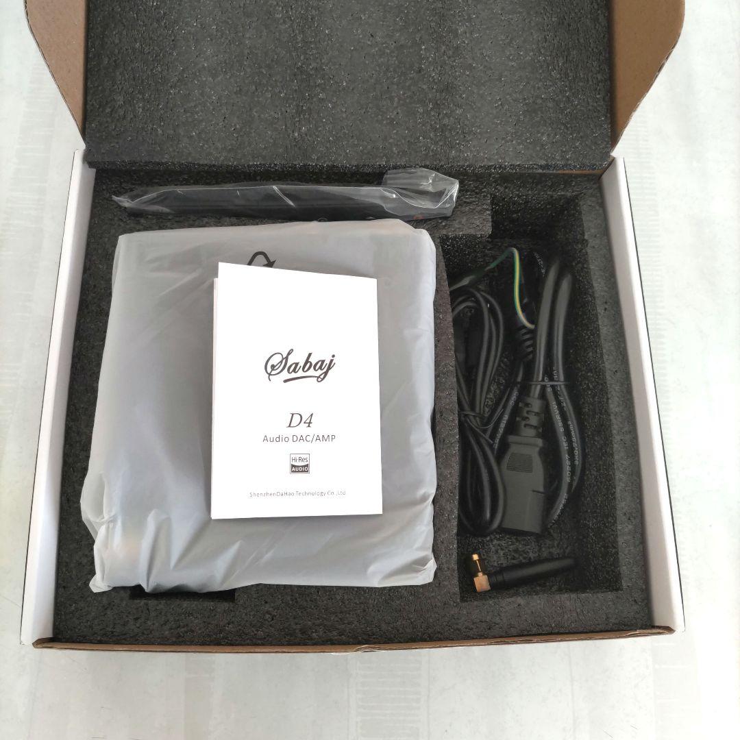Sabaj D4 DA コンバーター&ヘッドホンアンプ一体型
