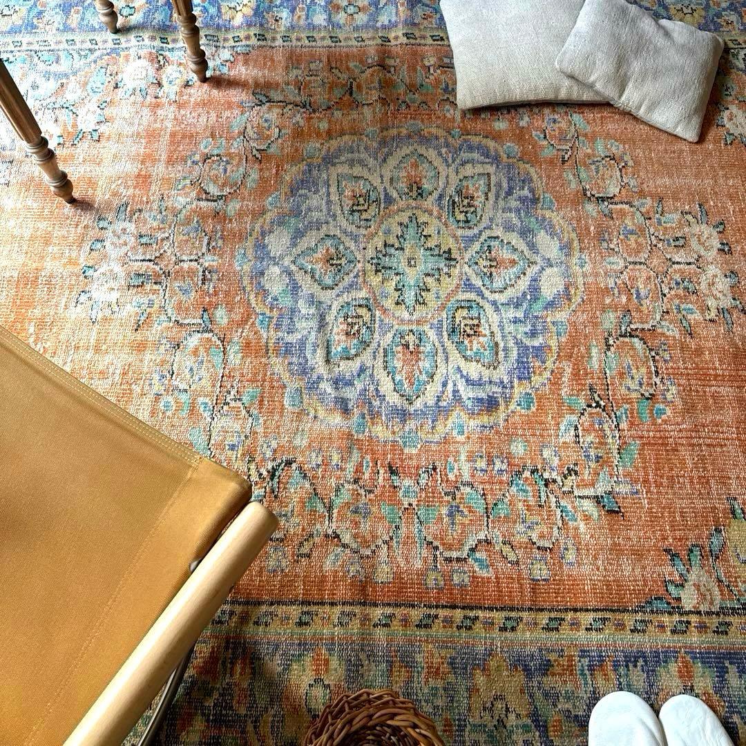 ippanjinページ大判173×259メダリオン　トルコヴィンテージラグ