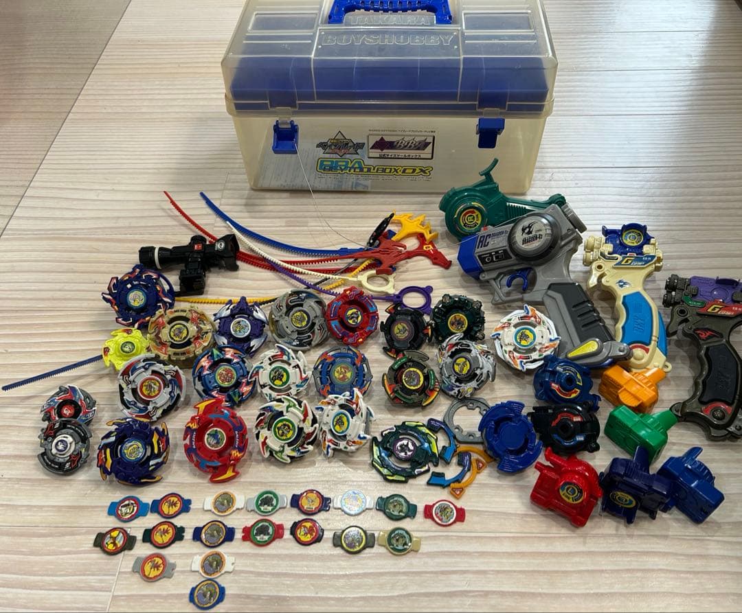 ア*ル様 爆転シュートベイブレード　まとめ売り　公式ツールボックス付き