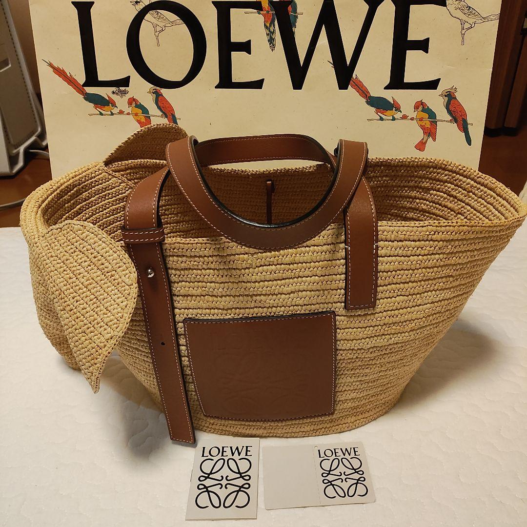 と*ろ様 LOEWE かごバッグ エレファント　購入時の袋付き