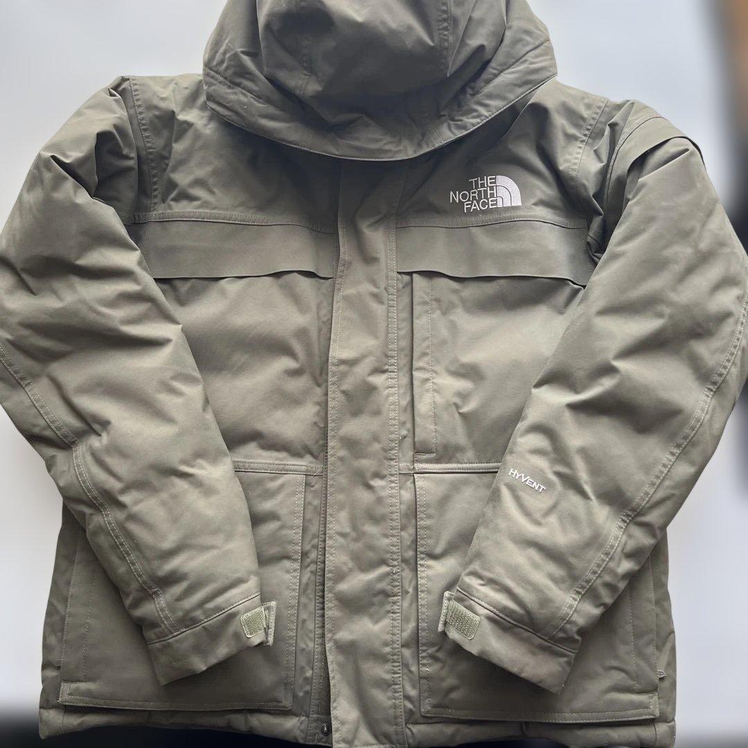 THENORTH FACEマクマードパーカー オリーブグリーンダウンジャケットM
