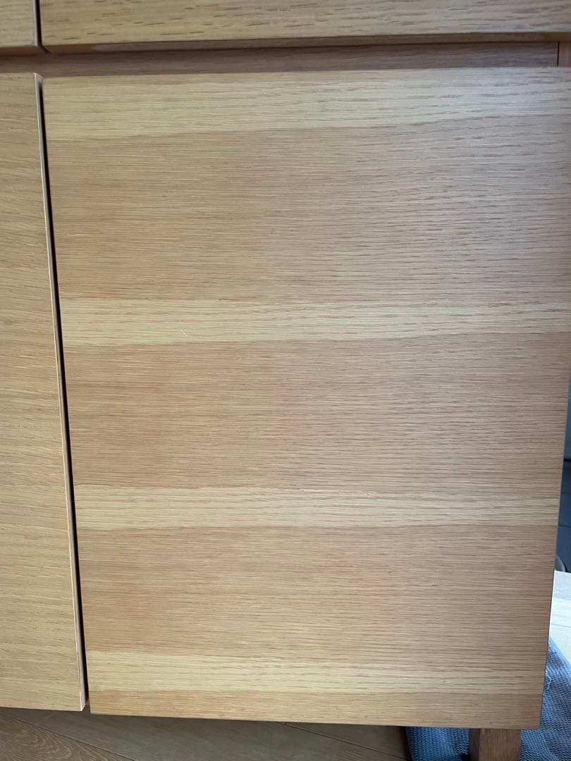 無印良品　オーク材キャビネット　　2