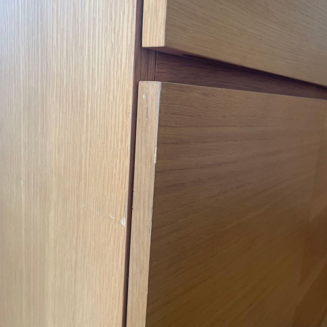 無印良品　オーク材キャビネット　　2