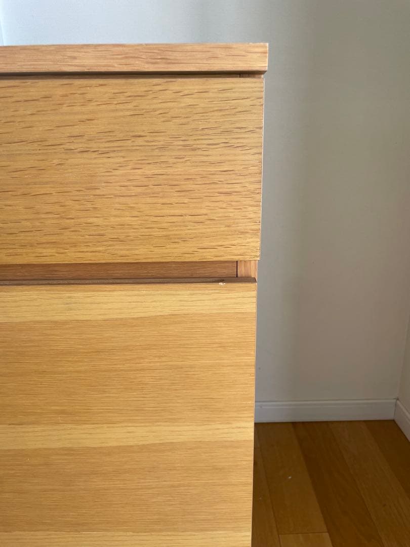 無印良品　オーク材キャビネット　　2