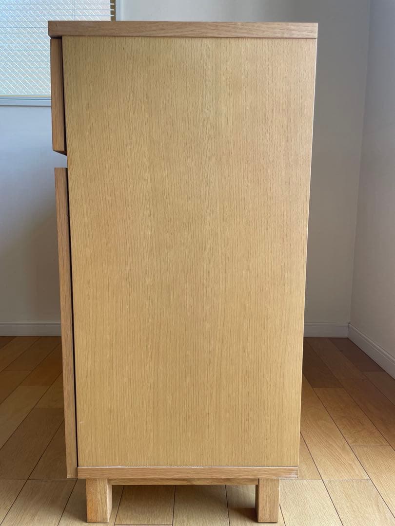 無印良品　オーク材キャビネット　　2