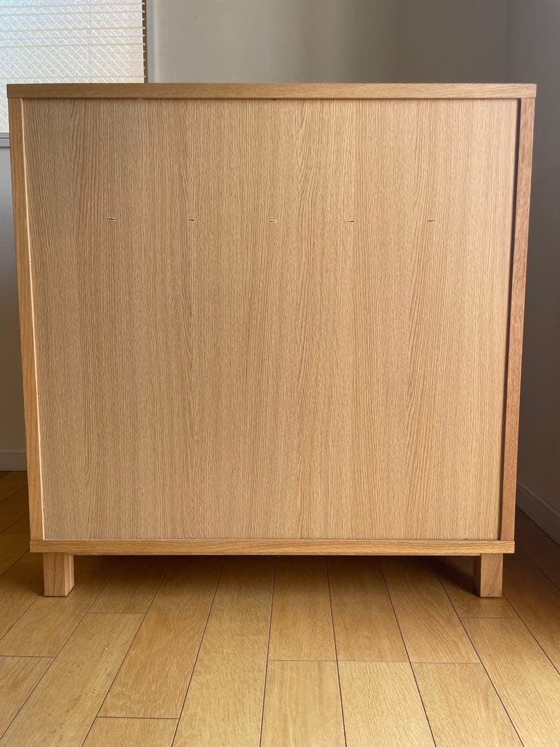 無印良品　オーク材キャビネット　　2