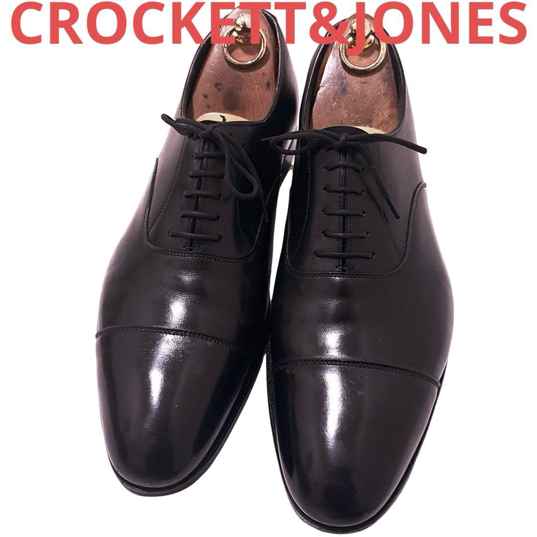 706.CROCKETT&JONES LONSDALE ストレートチップ 9E