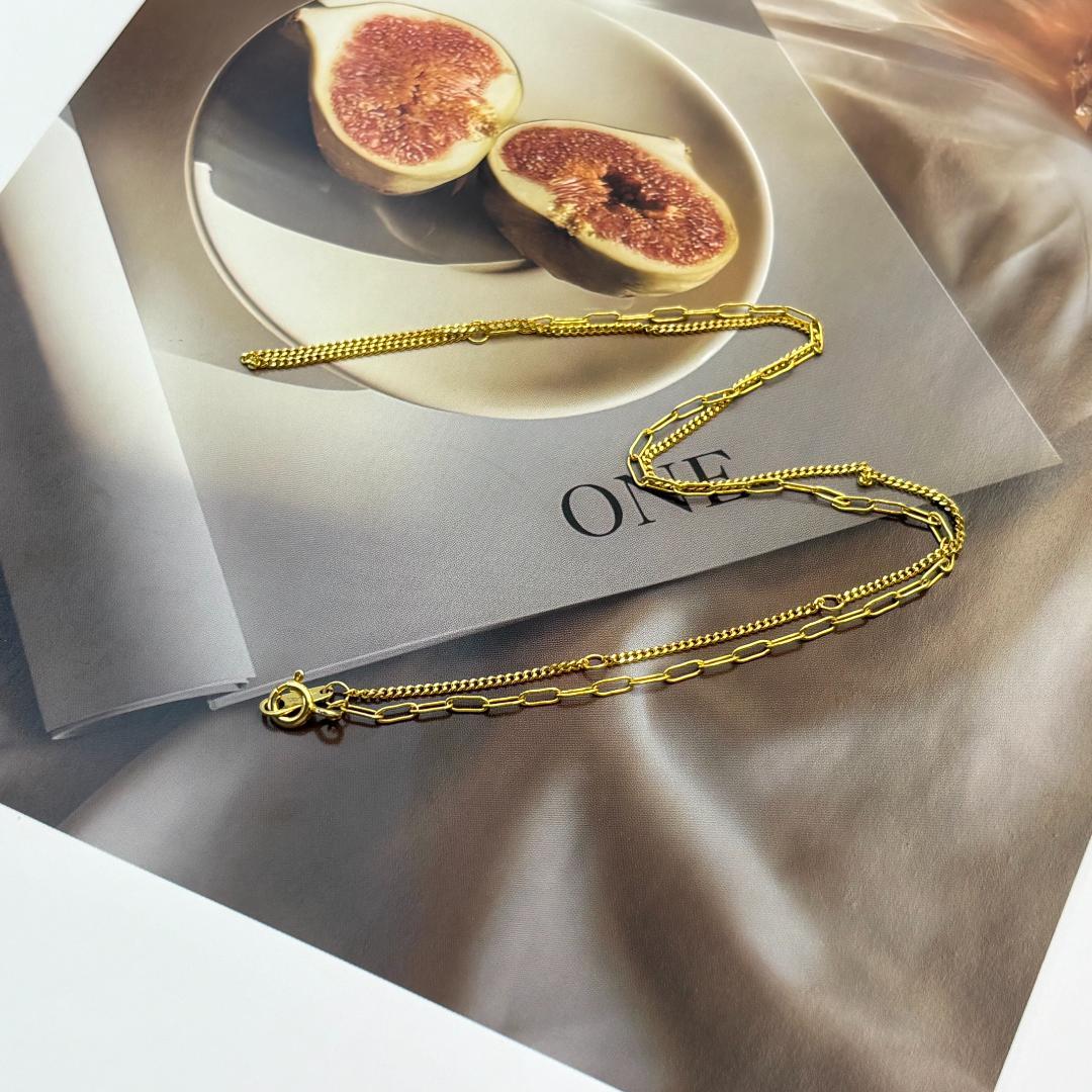 ⭐ 極美品 ✨K18金 チェーンネックレス 1.8g