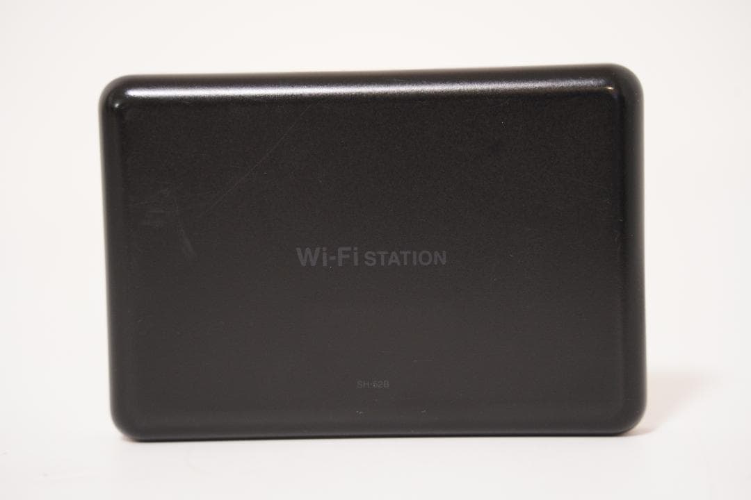 Wi-Fi STATION SH-52B ブラック docomo 5G LTE