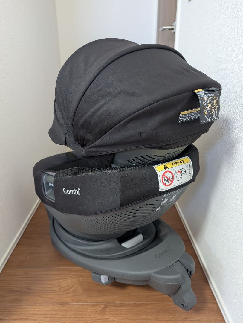 Combi THE S plus ZC-750 黒 チャイルドシート 欠品無し