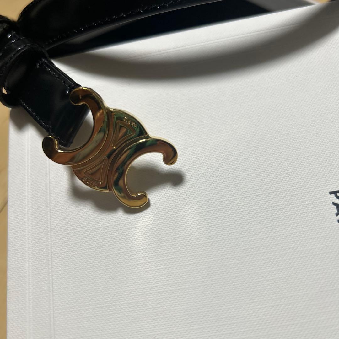 美品 CELINE トリオンフベルト