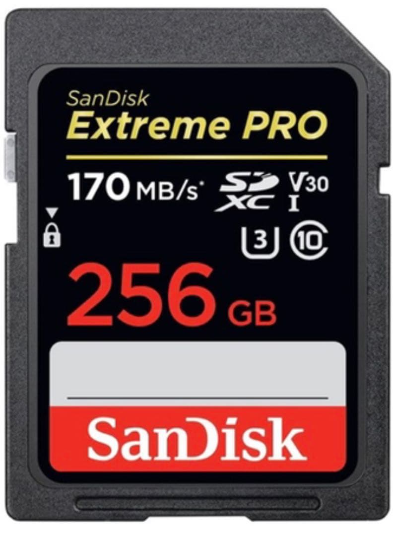 SanDisk Extreme Pro SDXCカード256GB 新品