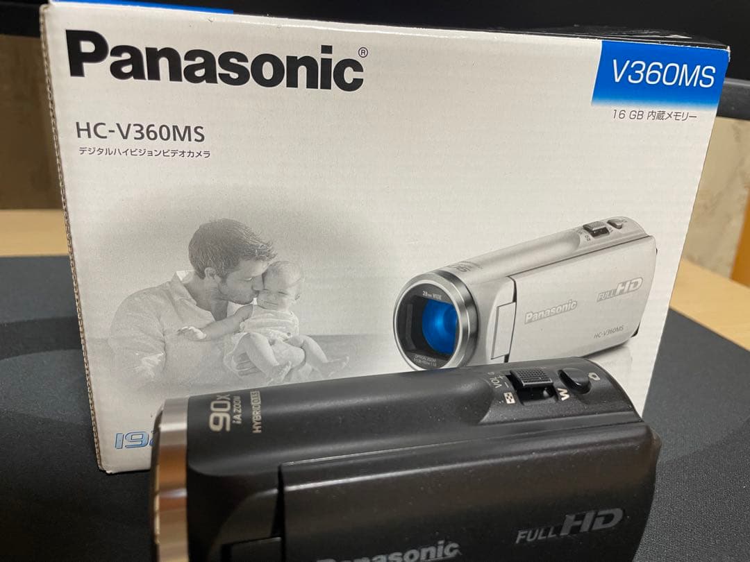 美品 Panasonic HC-V360MS デジタルビデオカメラ