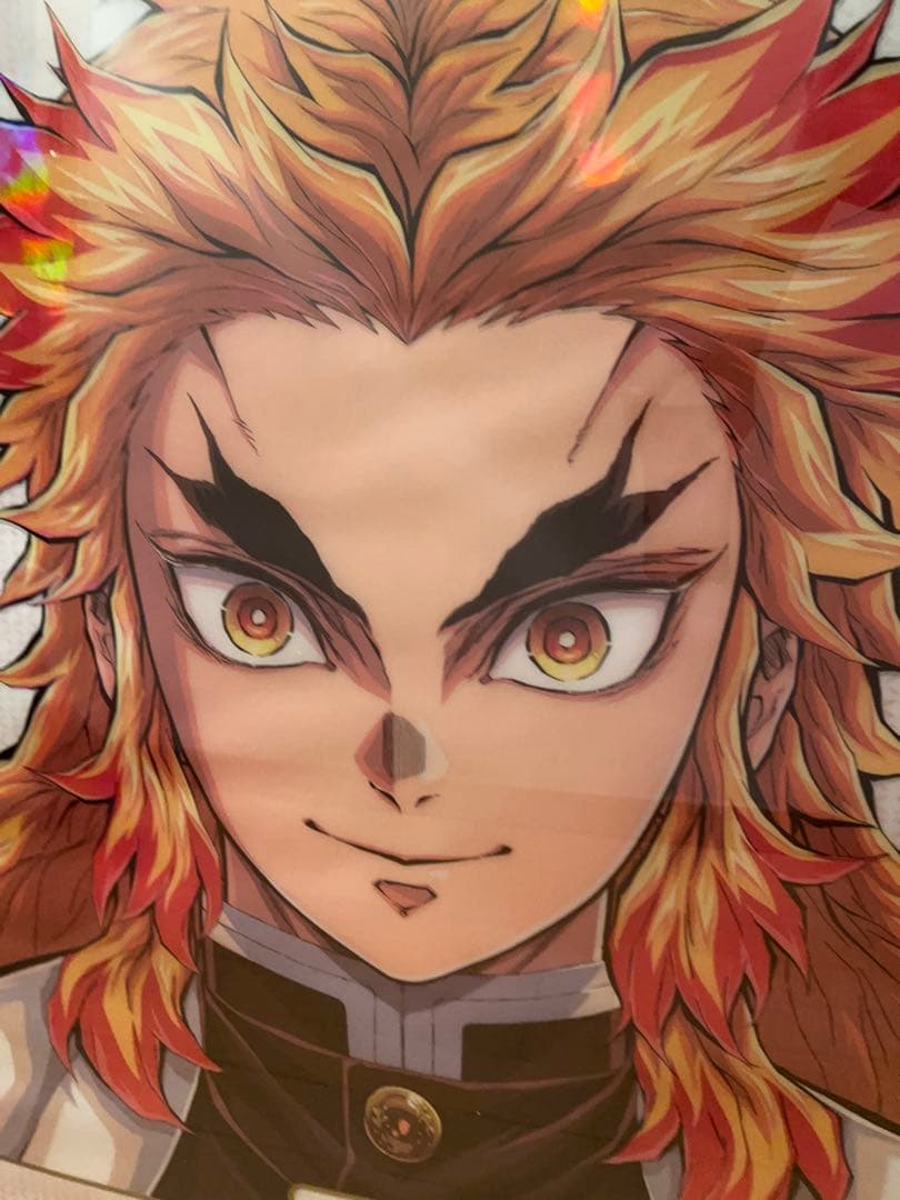 鬼滅の刃 煉獄杏寿郎 キービジュアル プレミアムポスター 柱展 ポスター 原画版