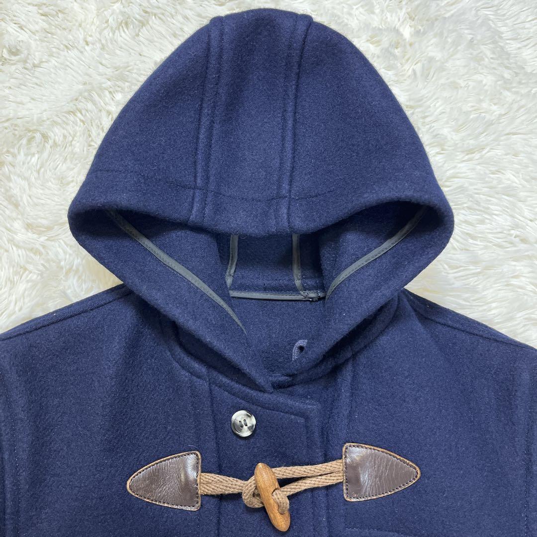 VANジャケット　ダッフルコート　ネイビー　M ヴィンテージ　ウール100%