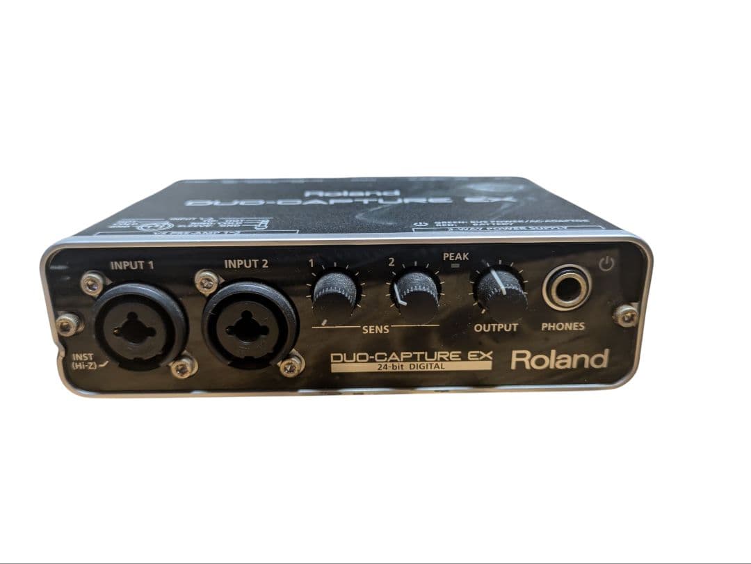 オーディオテクニカATH-M50X ローランドDUO-CAPTURE EX
