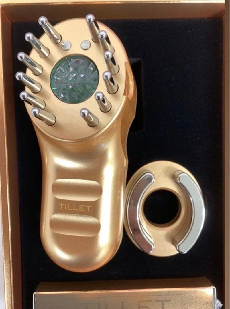 超美品✨TILLET ティレット イオン導入器 美顔器 EMS 顔 頭皮用