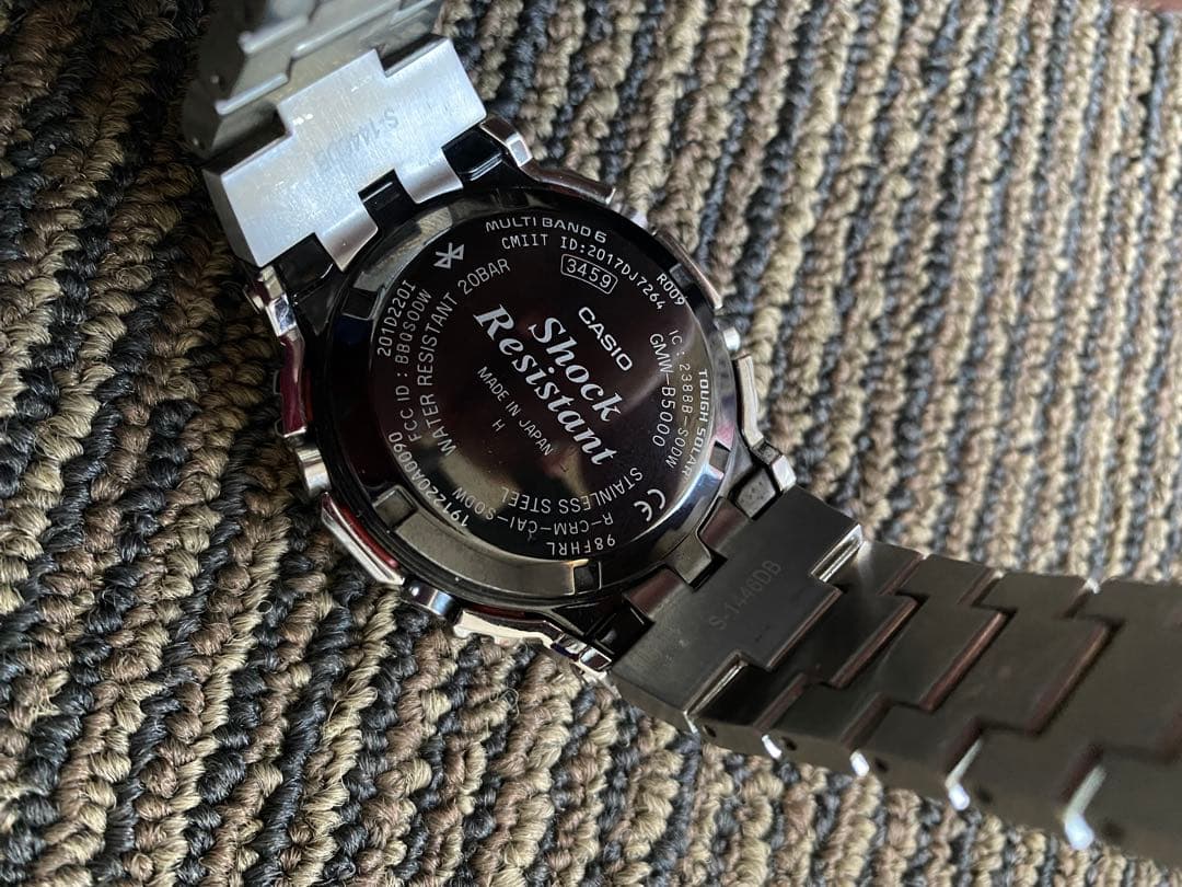 G-SHOCK GMW-B5000-1JF フルメタル美品