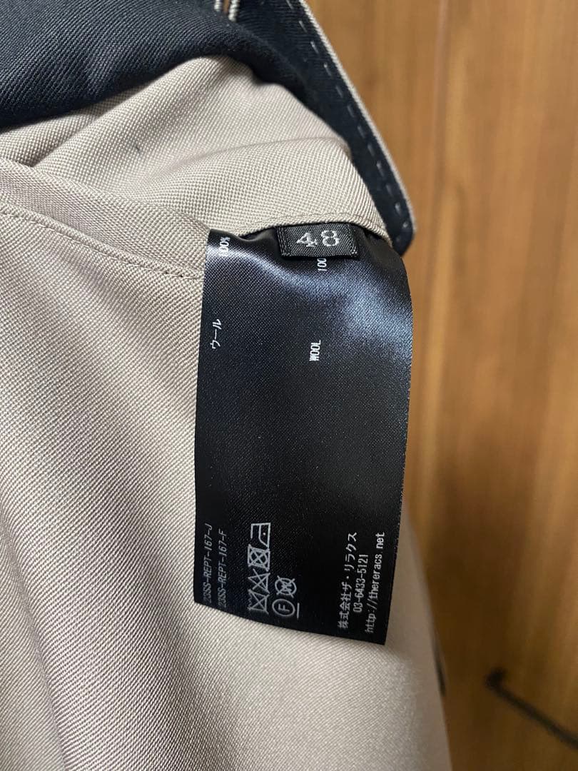 パンツ THE RERACS / THE SLACKS STRAIGHT 48