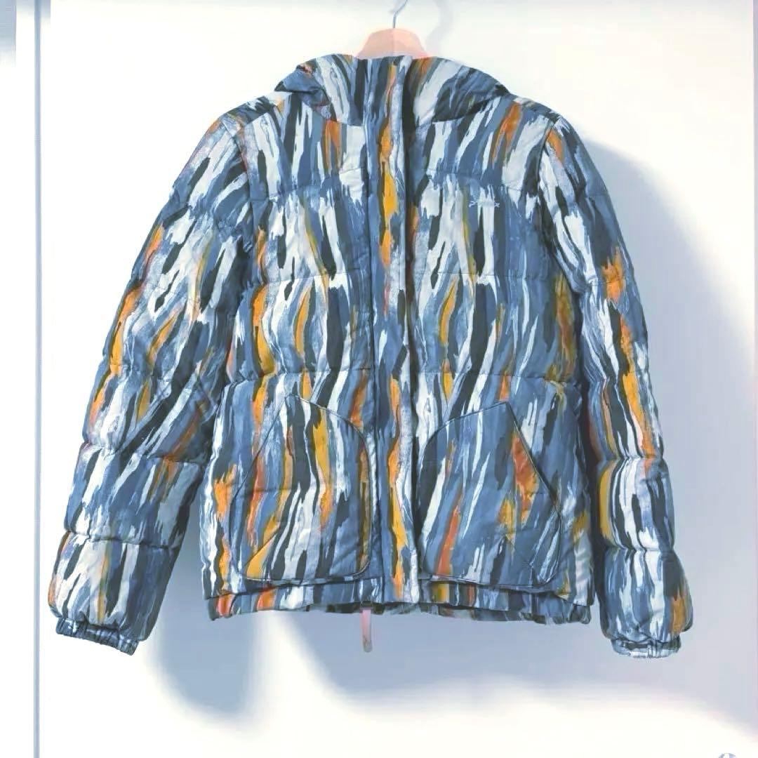 あーゃ)フェニックスphenix ダウンジャケット レディースL 総柄