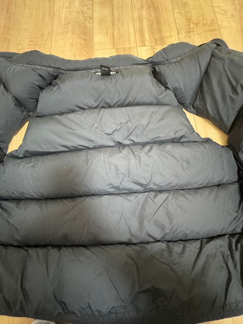 MANASTASH グレー ダウンベスト