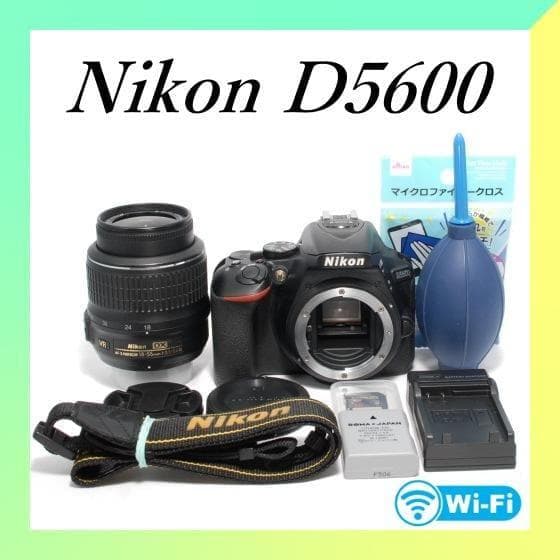 ✨Nikon D5600✨美品✨ショット数2,904✨初心者向け✨一眼レフ✨