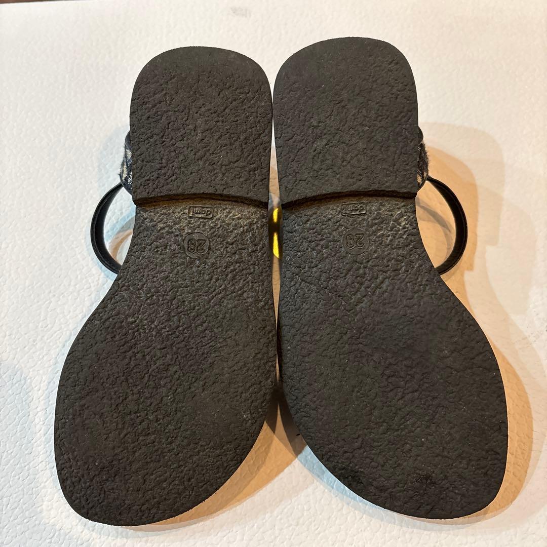 Dior 黒 サンダル 超美品　17cm