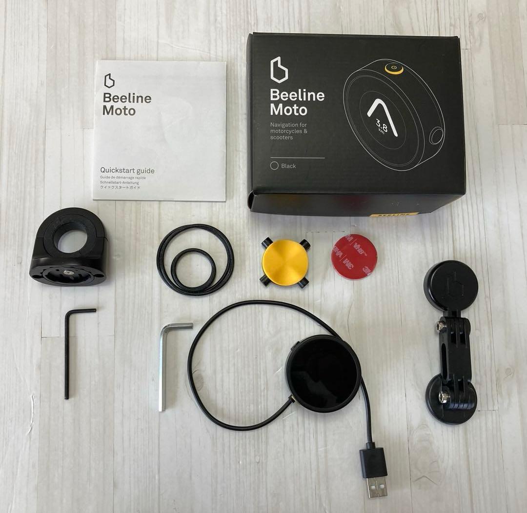 Beeline Moto ブラック ナビゲーション　別売ユニバーサルマウント付き