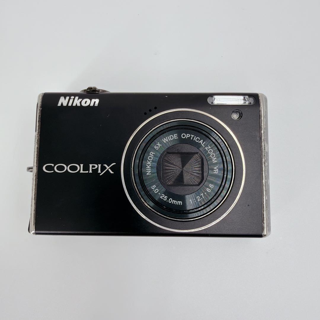 【付属品有り】Nikon COOLPIX S640 ブラック 887