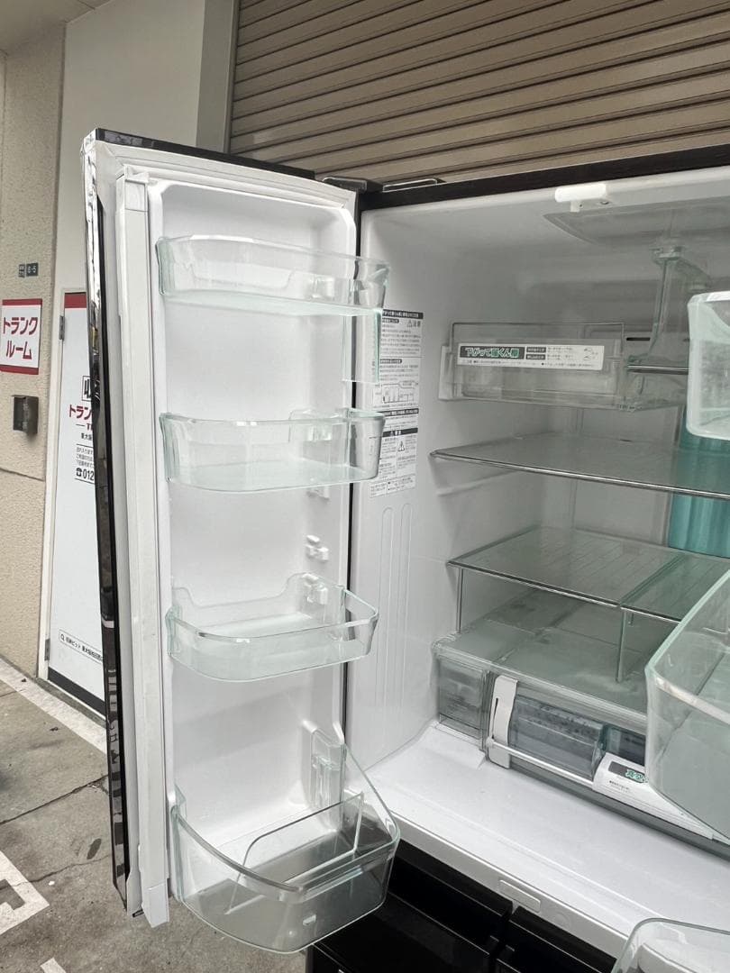 A392◆日立 6ドア 冷凍冷蔵庫「R-A5700」 真空チルドW 自動製氷