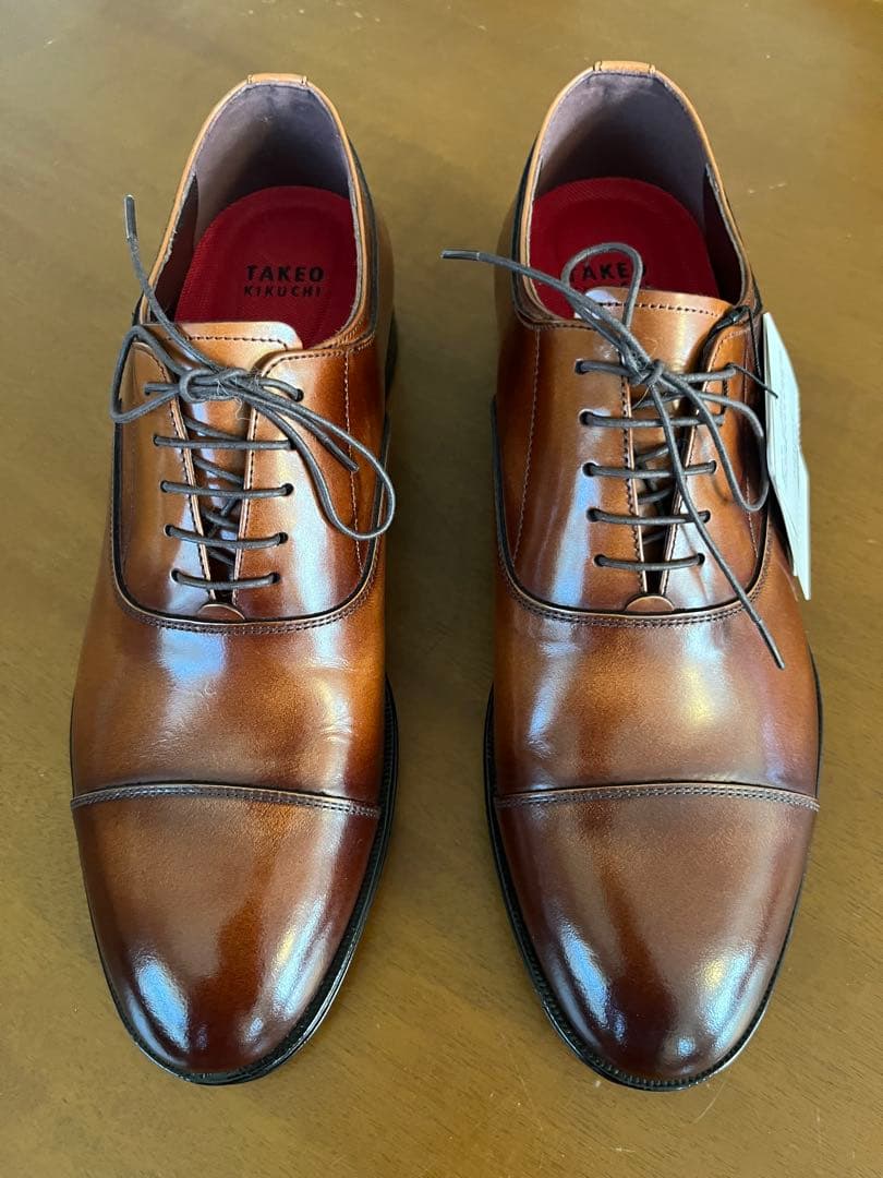 【未使用】TAKEO KIKUCHI タケオキクチビジネスシューズ 25.5cm
