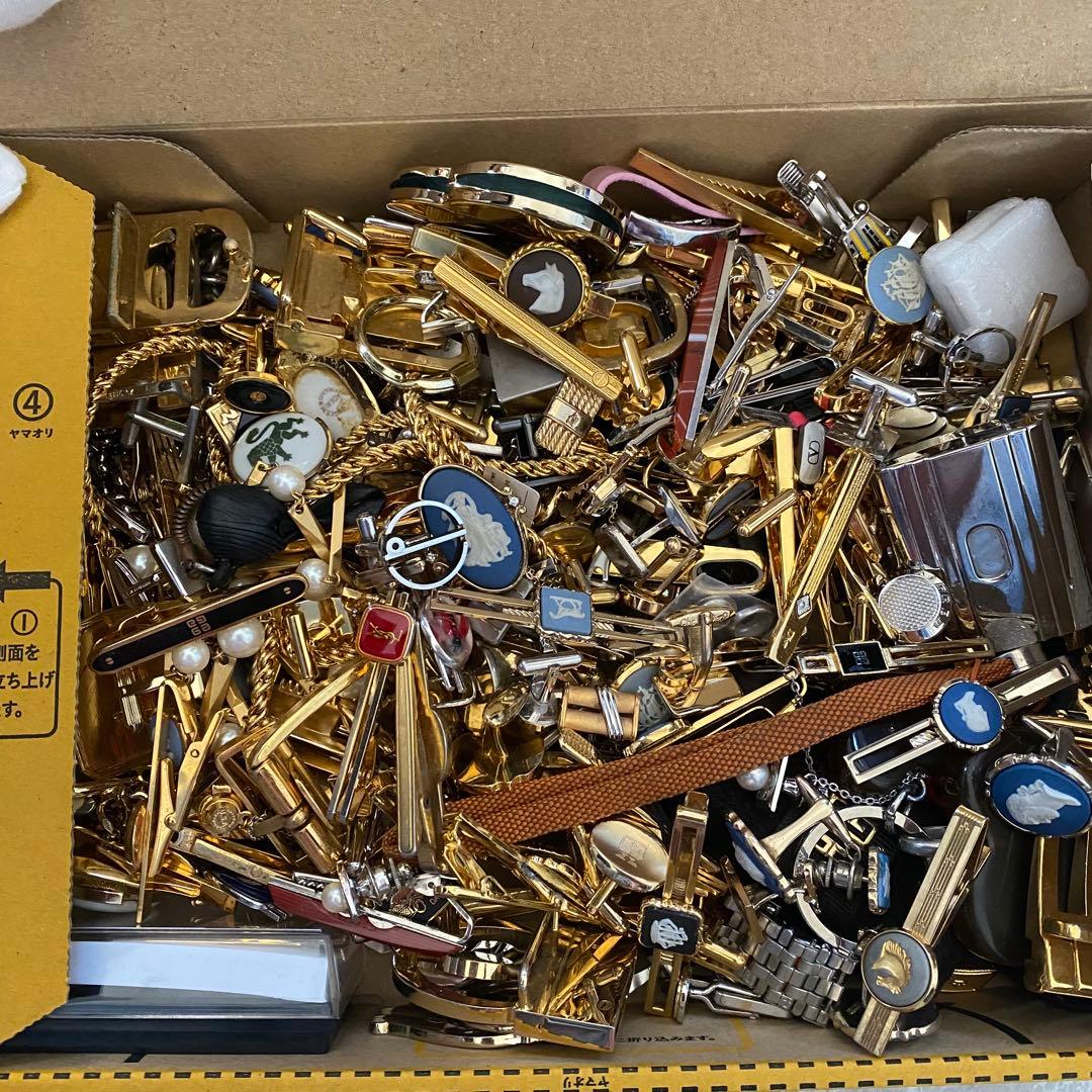 ジャンク カフス　タイピン キーホールダー 金属 まとめ売り セット 大量