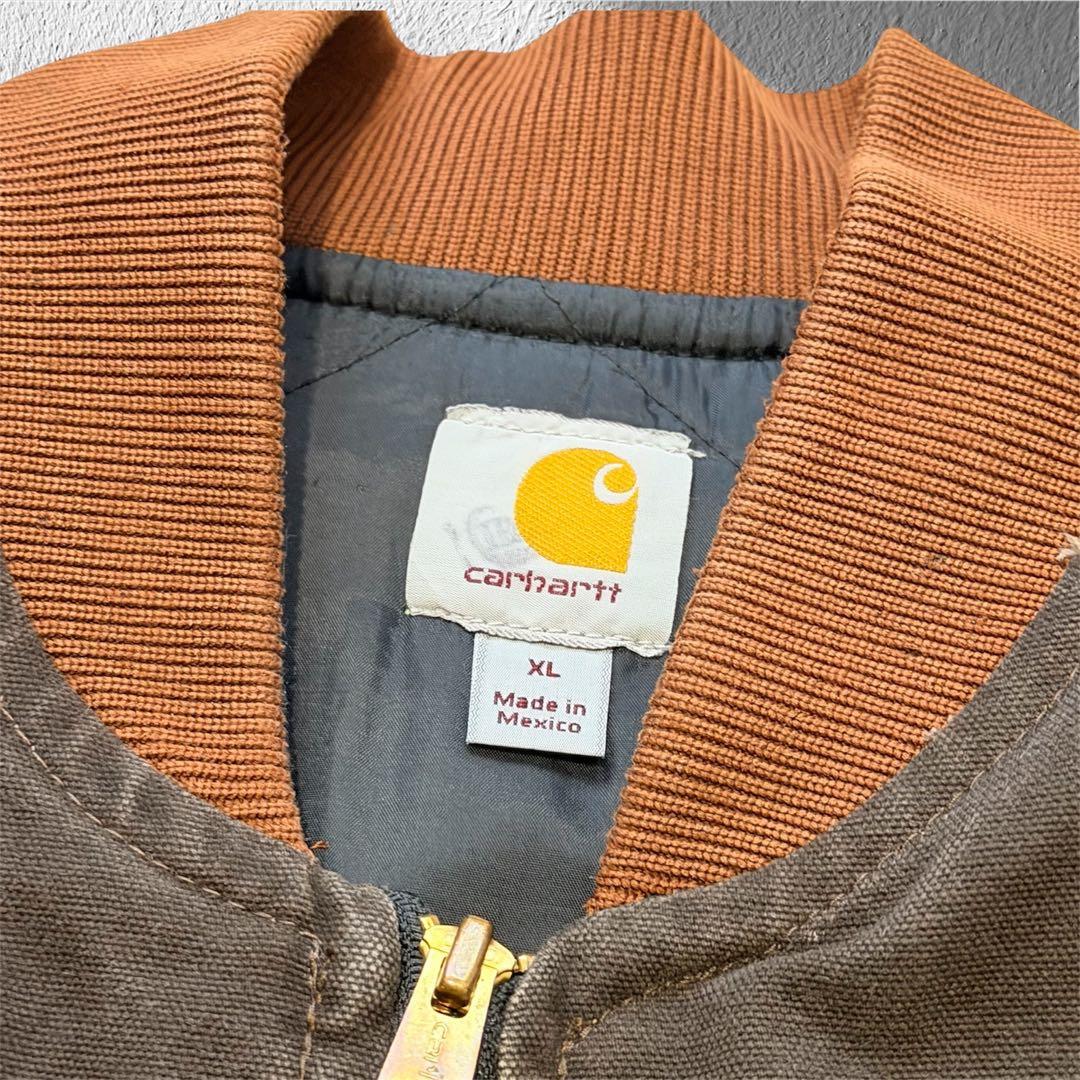 Carhartt ダックベスト V02 ダークブラウン メキシコ製 XLサイズ