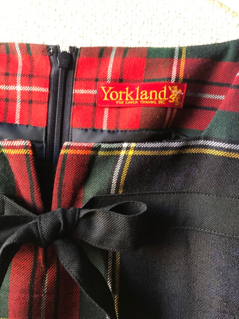 Yorklandヨークランド ライオン ジャガード　ウールワンピース ❤️チェック