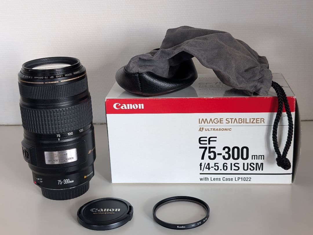 レンズ(ズーム) Canon EF 75-300mm f/4-5.6 IS USM
