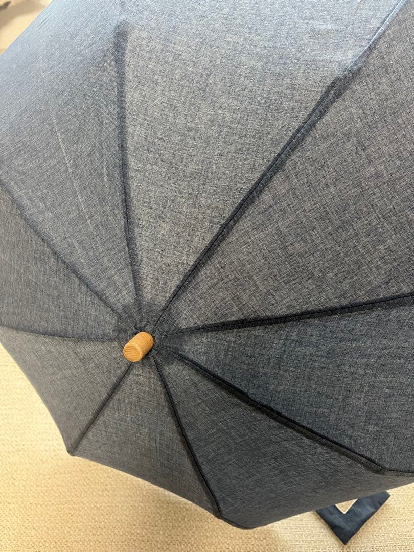 日傘　中川政七商店　デニムブルー