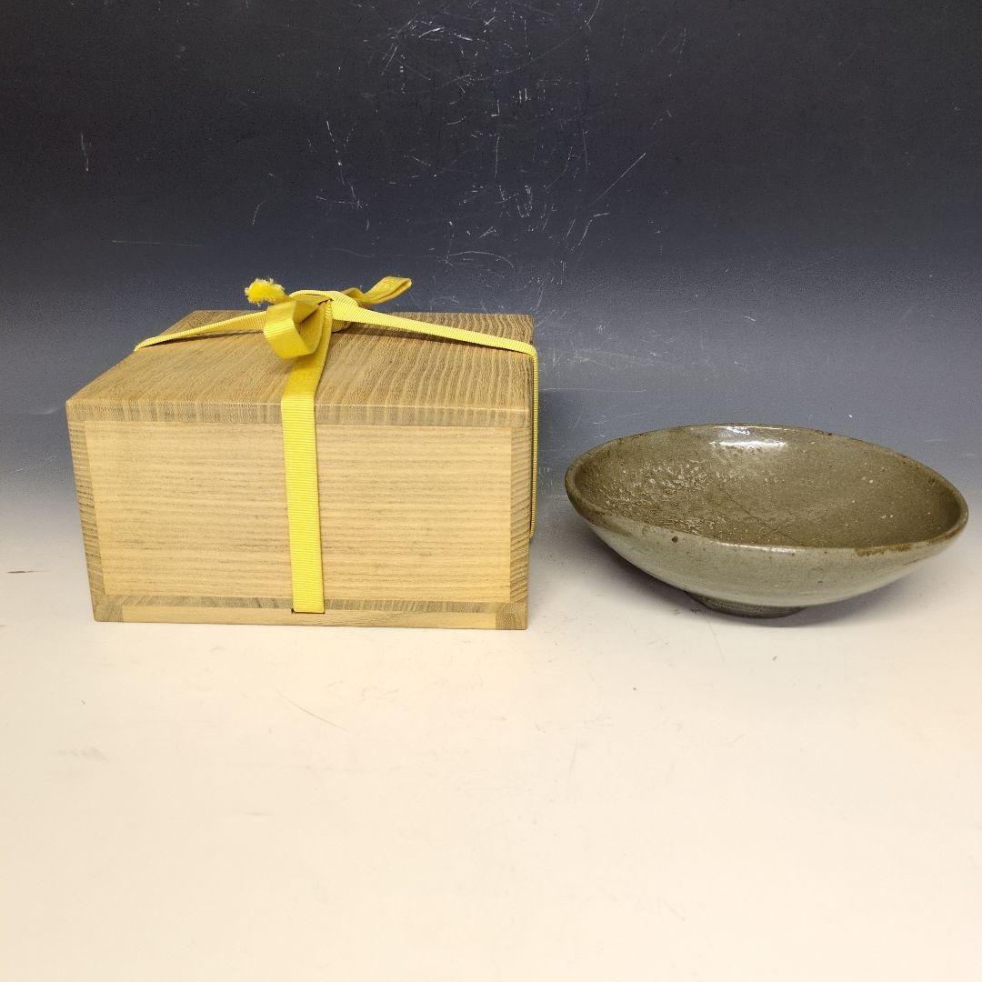 高麗青磁平茶碗 李朝時代