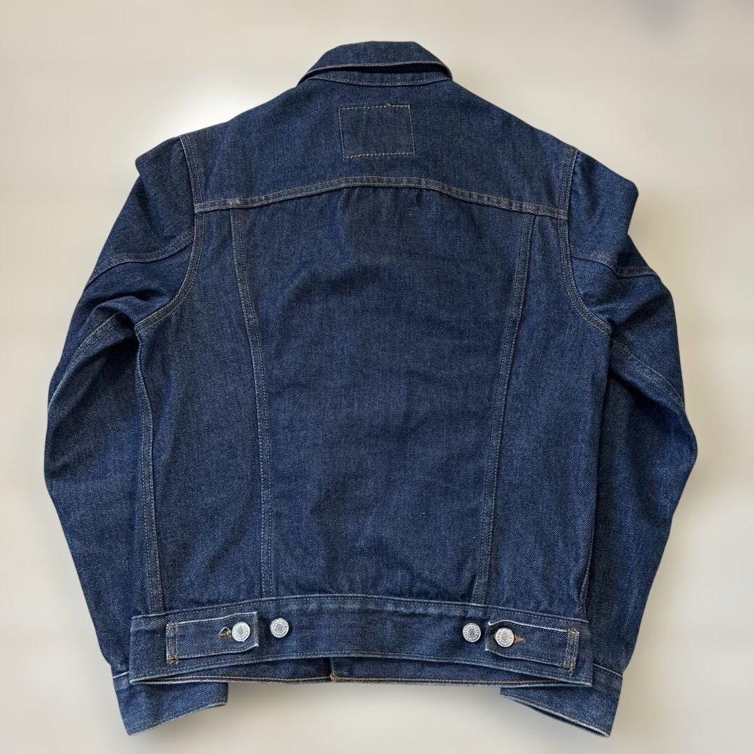 リーバイス 濃紺デニムセットアップ トラッカージャケット 501 リジッド