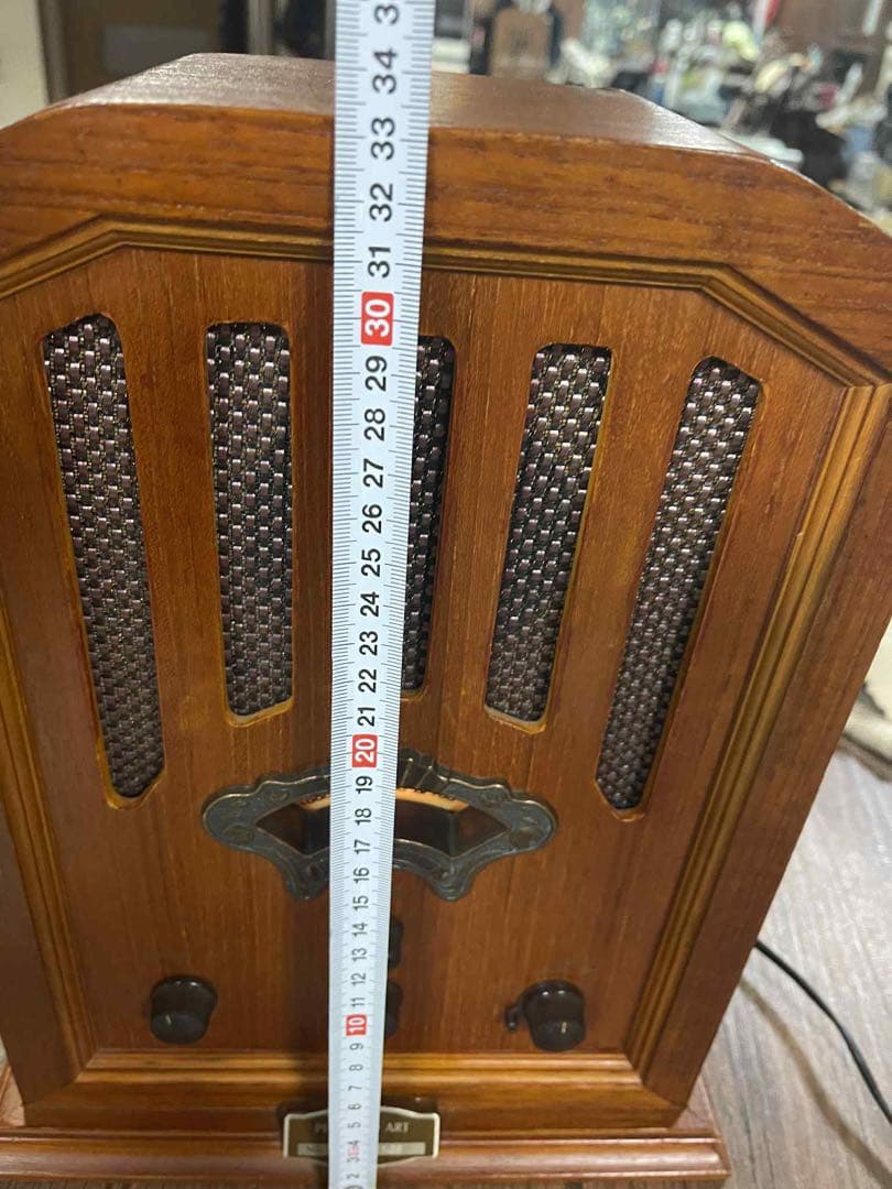 PIA ART 木製 ラジオ AM FM アンティーク