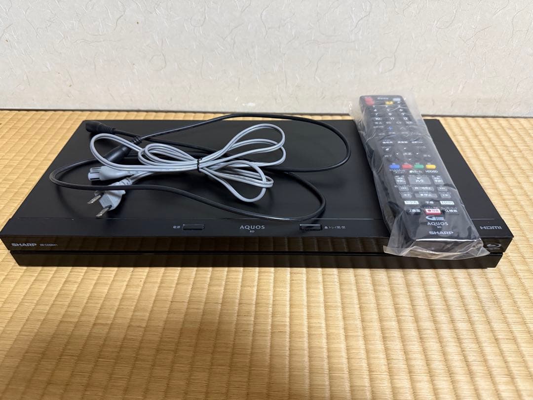 【2B-C05BW1】シャープ ブルーレイディスクレコーダー