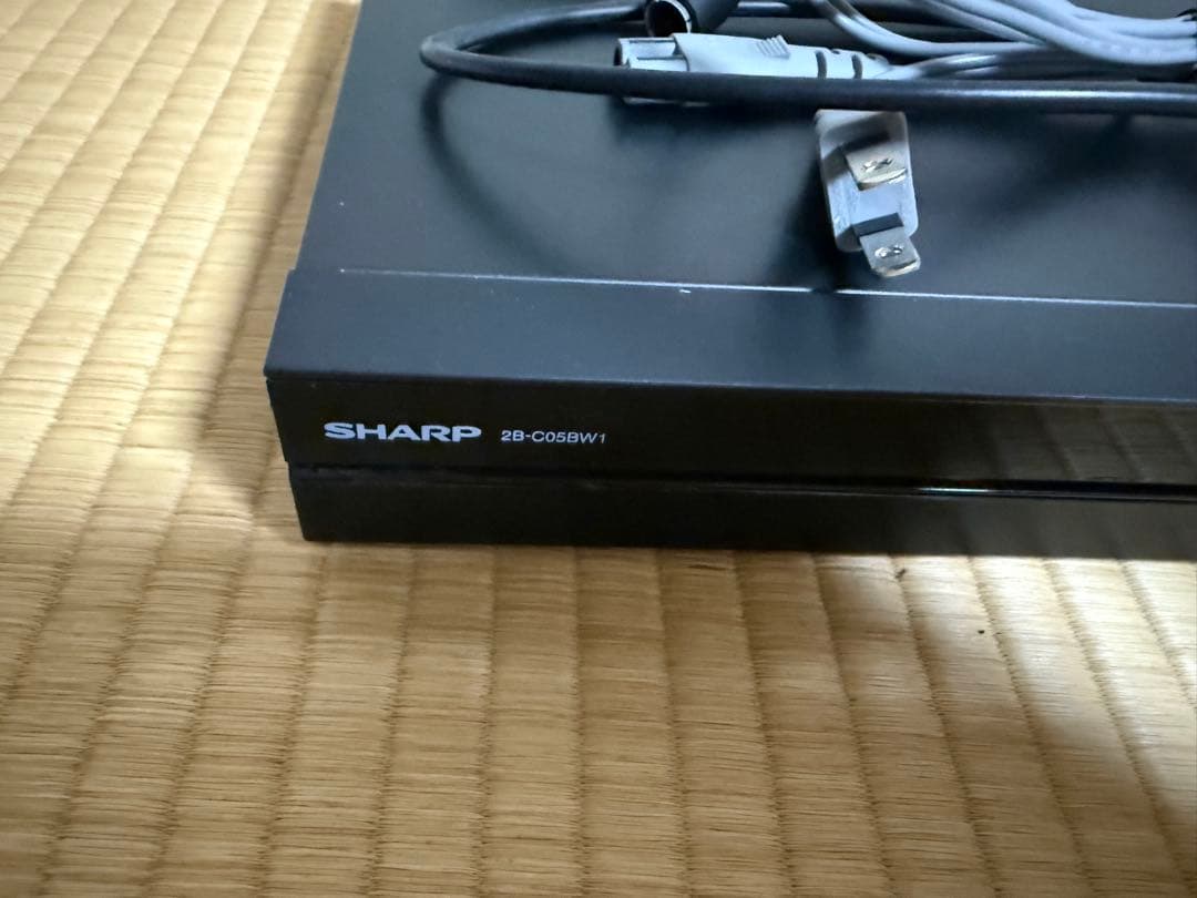 【2B-C05BW1】シャープ ブルーレイディスクレコーダー