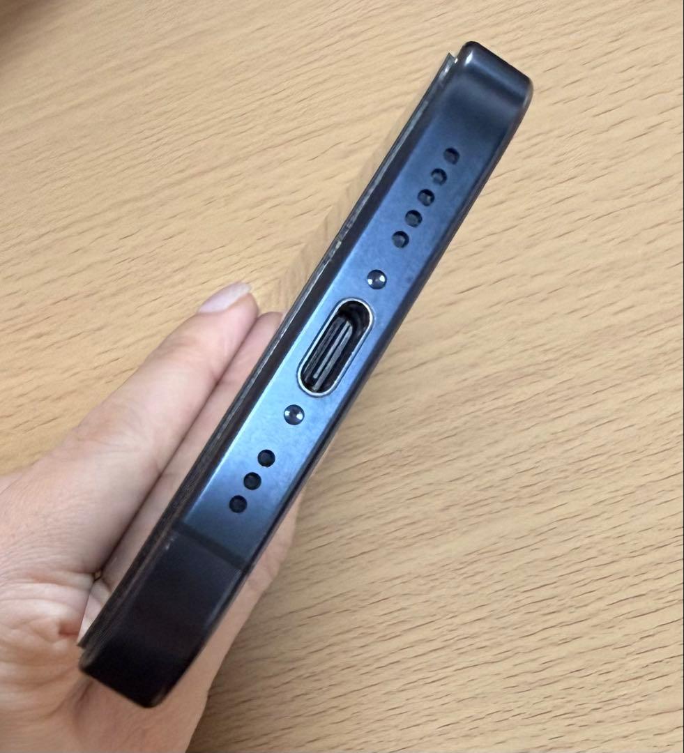 Apple iPhone 15Pro 128GB ブルーチタニウム　90%